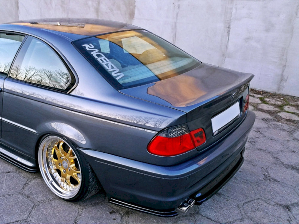 Rear Side Splitters Bmw 3 E46 Mpack Coupe Maxton Design