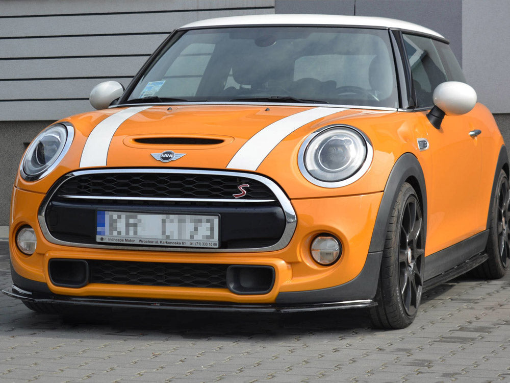 Front Splitter Mini Cooper S MK3 Pre-facelift 3 Door (F56) 2014-2017 Maxton Design