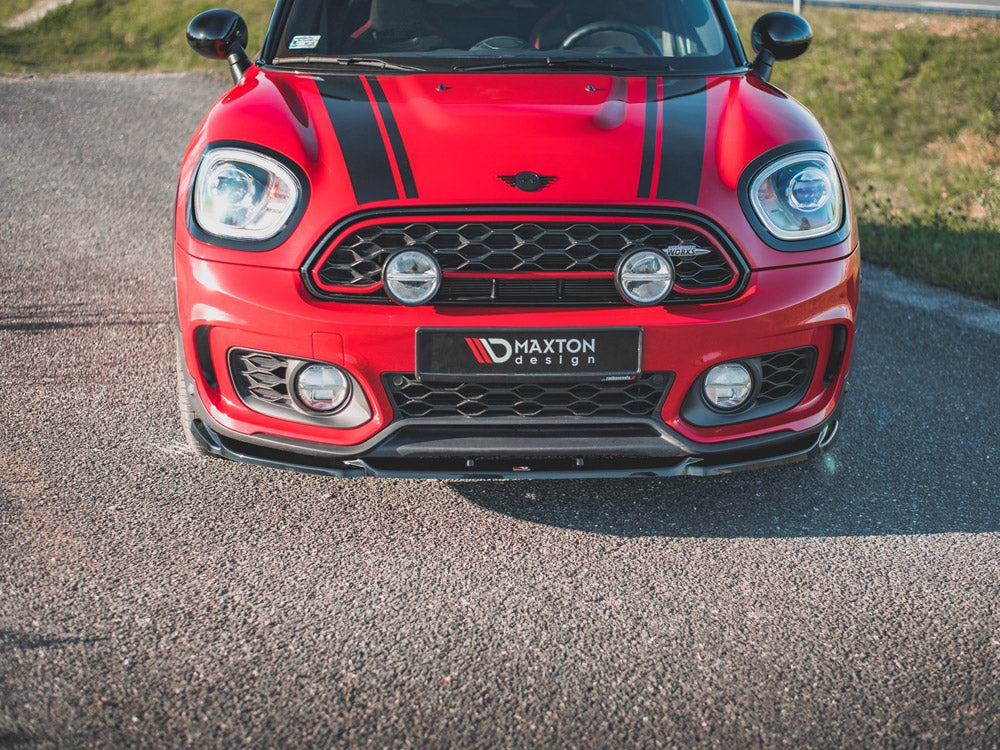 Front Splitter V2 Mini Countryman MK2 F60 JCW 2020- Maxton Design