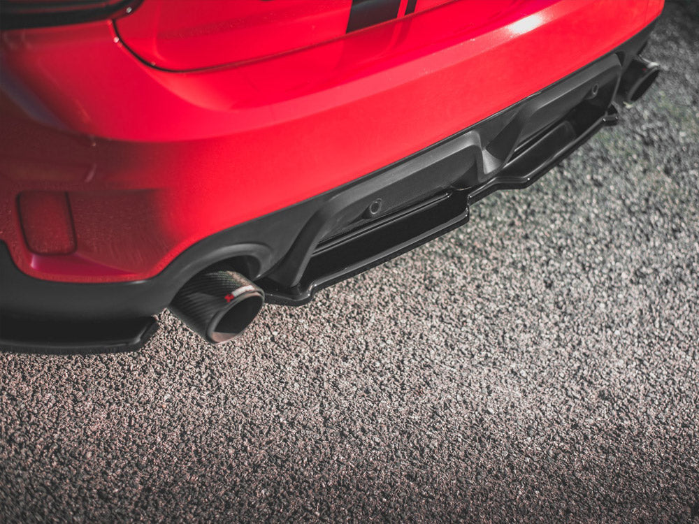 Central Rear Splitter Mini Countryman MK2 F60 JCW 2020- Maxton Design