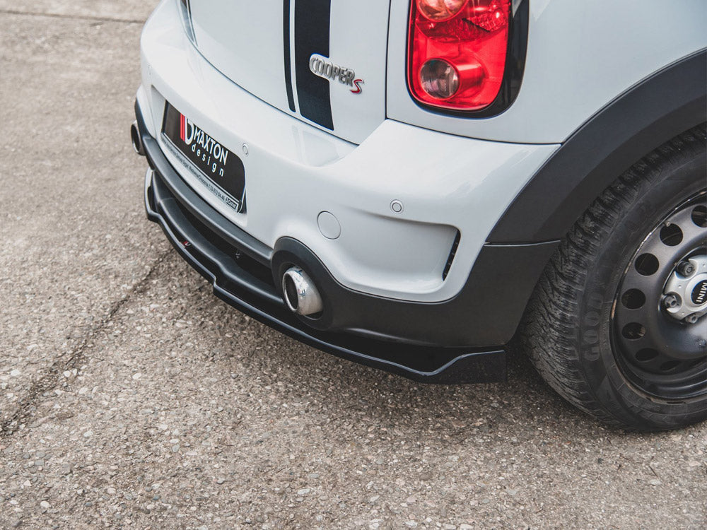 Central Rear Splitter Mini Countryman JCW MK1 2012-2016 Maxton Design