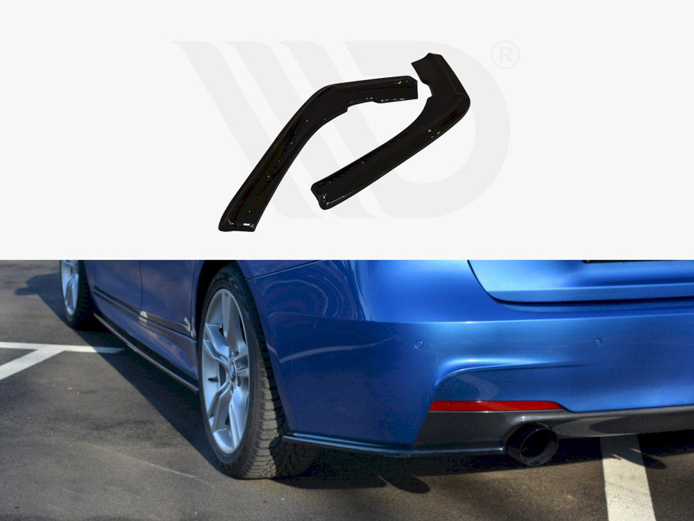 Rear Side Splitters Bmw 3-SERIES F30 Facelift Sedan M-sport 2015-2018 Maxton Design