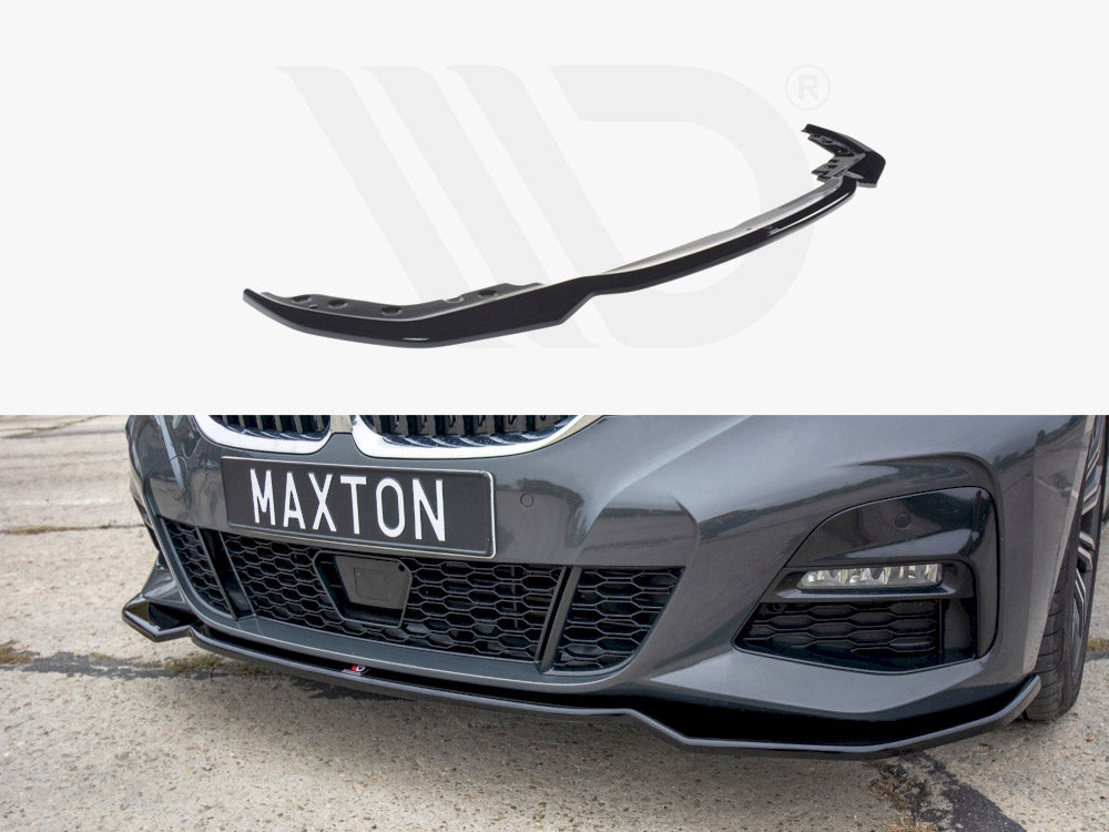 Front Splitter V.2 Bmw 3 G20 M-sport 2019-2022 Maxton Design