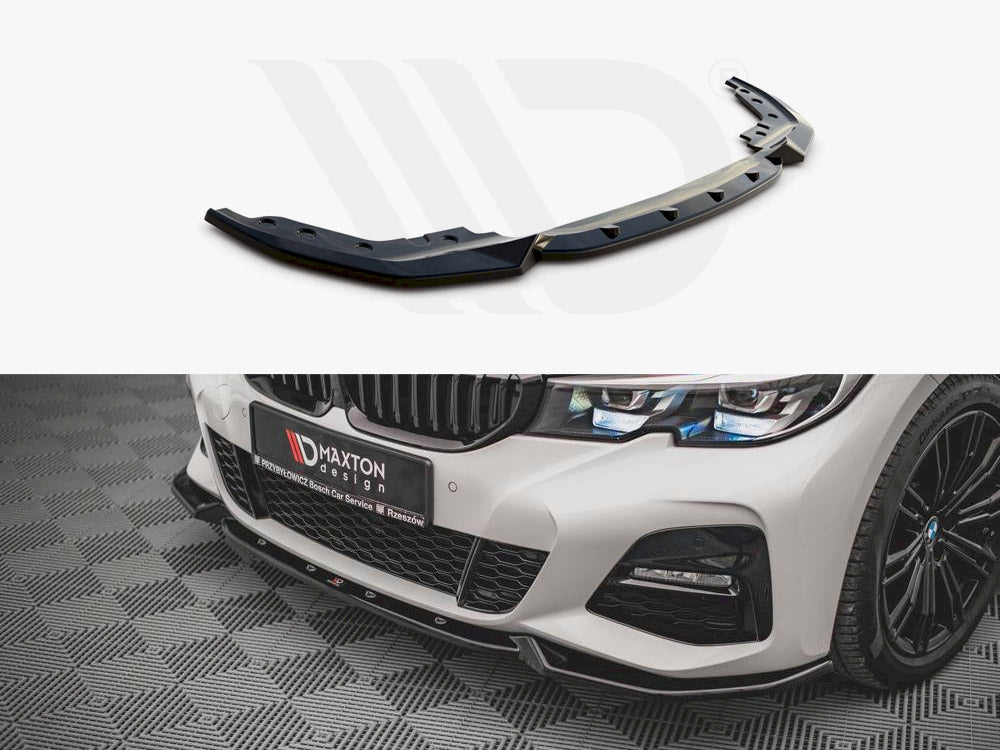 Front Splitter V.4 Bmw 3 G20 / G21 M-sport 2018-2022 Maxton Design