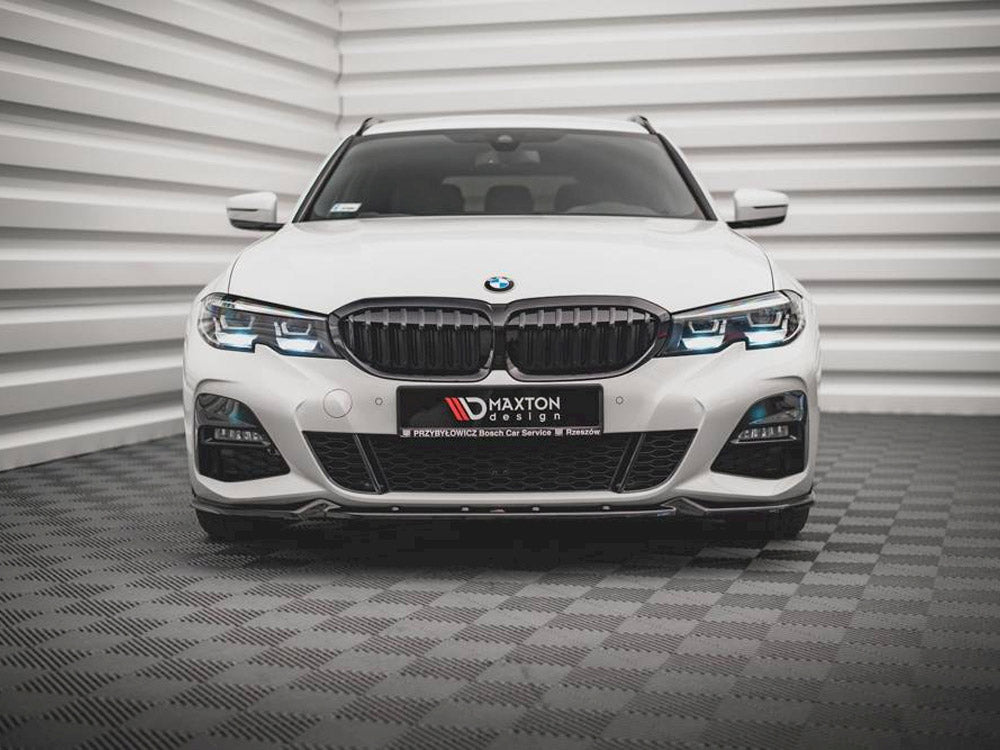 Front Splitter V.4 Bmw 3 G20 / G21 M-sport 2018-2022 Maxton Design