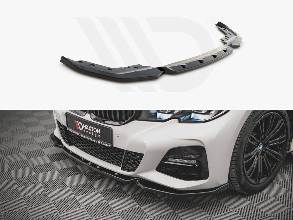 Front Splitter V.5 Bmw 3 G20 / G21 M-sport 2018-2022 Maxton Design