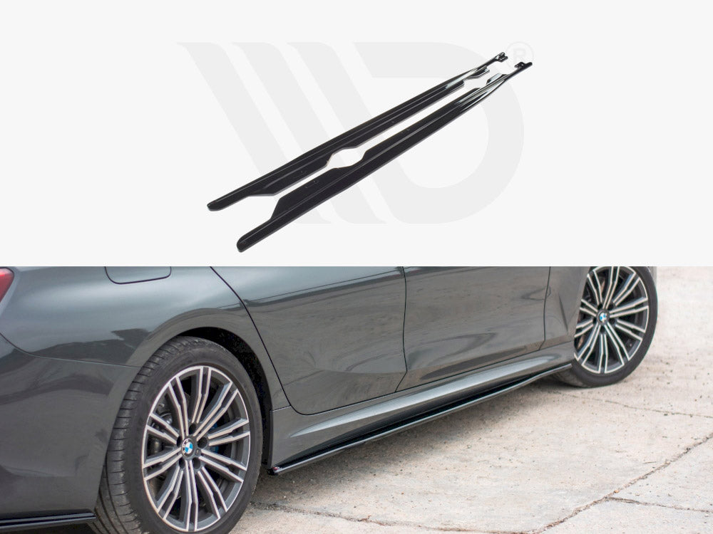 Side Skirts Diffusers Bmw 3 G20 M-sport 2019-2022 Maxton Design