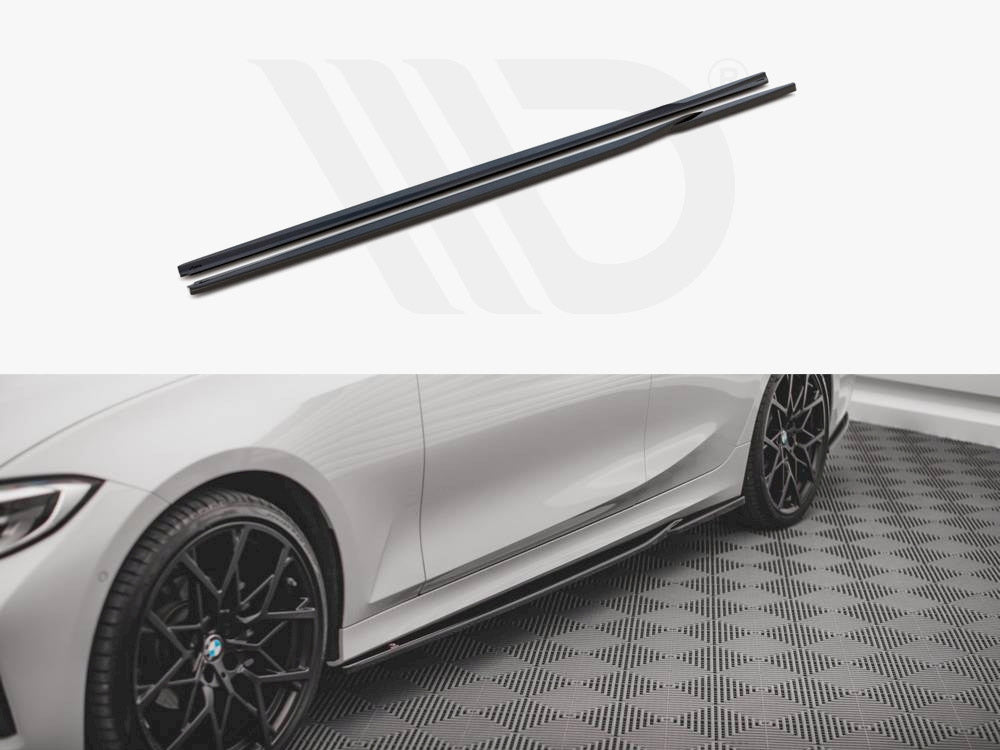 Side Skirts Diffusers Bmw 3 G20 / G21 2018-2022 Maxton Design