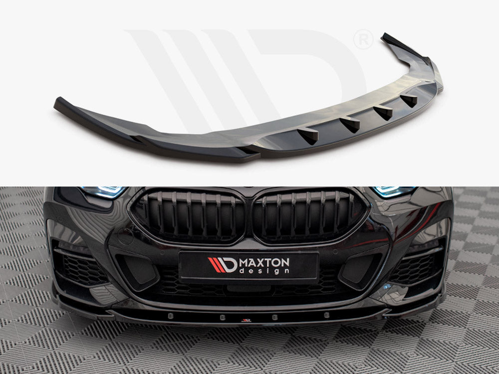 Front Splitter V.1 Bmw 2 GRAN Coupe M-pack / M235I F44 2019- Maxton Design