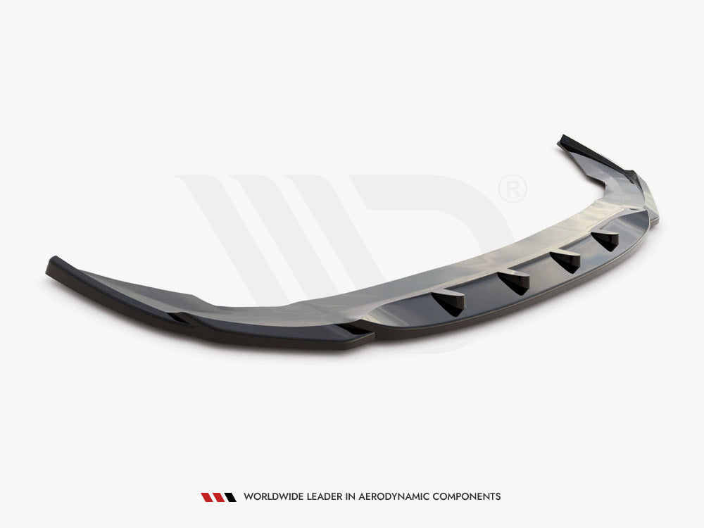 Front Splitter V.1 Bmw 2 GRAN Coupe M-pack / M235I F44 2019- Maxton Design