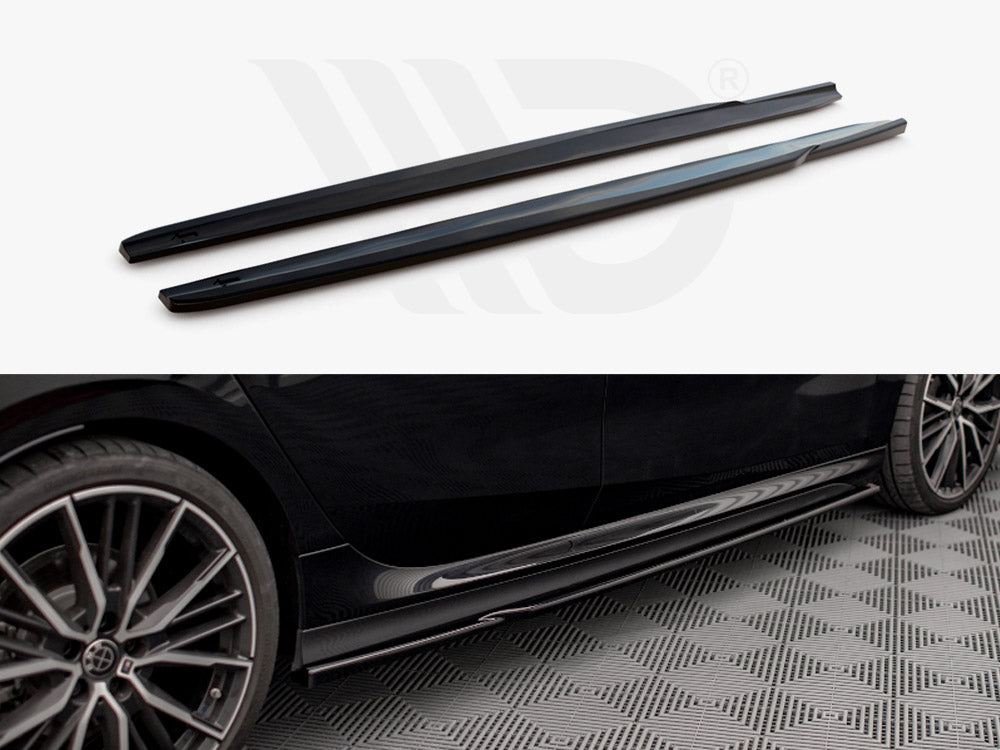 Side Skirts Diffusers V.1 Bmw 2 GRAN Coupe M-pack / M235I F44 2019- Maxton Design