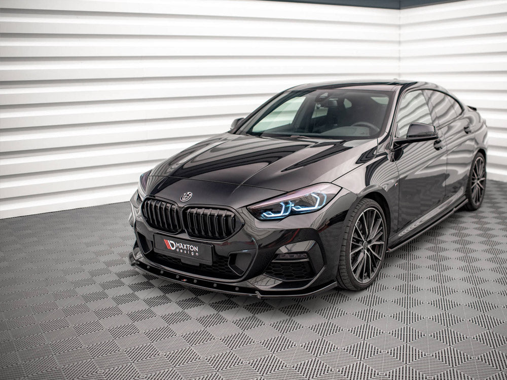 Front Splitter V.2 Bmw 2 GRAN Coupe M-pack / M235I F44 2019- Maxton Design