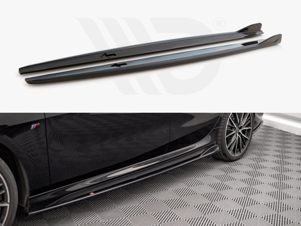 Side Skirts Diffusers V.2 Bmw 2 GRAN Coupe M-pack / M235I F44 2019- Maxton Design