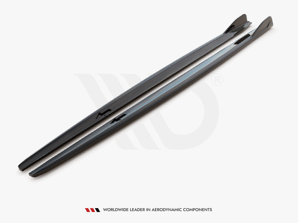 Side Skirts Diffusers V.2 Bmw 2 GRAN Coupe M-pack / M235I F44 2019- Maxton Design