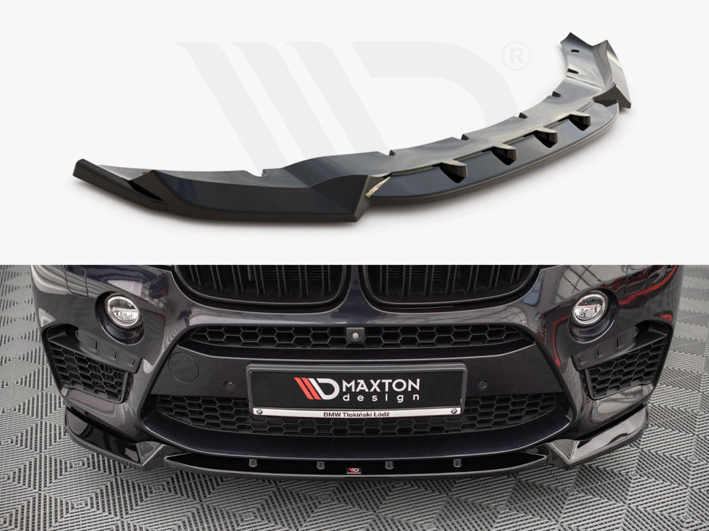 Front Splitter V.1 BMW X5 M F85 / X6 M F86 Maxton Design