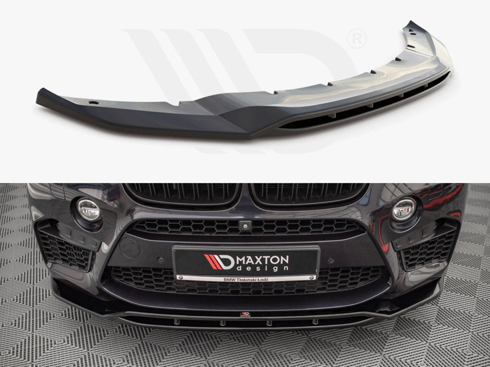 Front Splitter V.2 BMW X5 M F85 / X6 M F86 Maxton Design