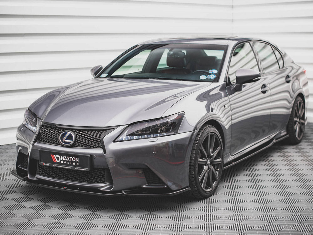 Front Splitter V.1 Lexus GS F Sport MK4 (L10) 2012-2015 Maxton Design