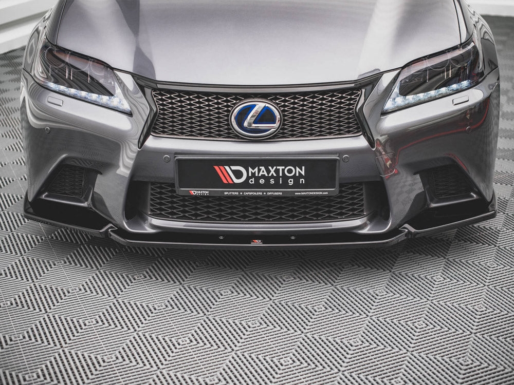 Front Splitter V.1 Lexus GS F Sport MK4 (L10) 2012-2015 Maxton Design