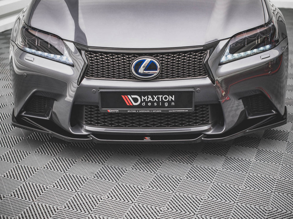 Front Splitter V.2 Lexus GS F Sport MK4 (L10) 2012-2015 Maxton Design