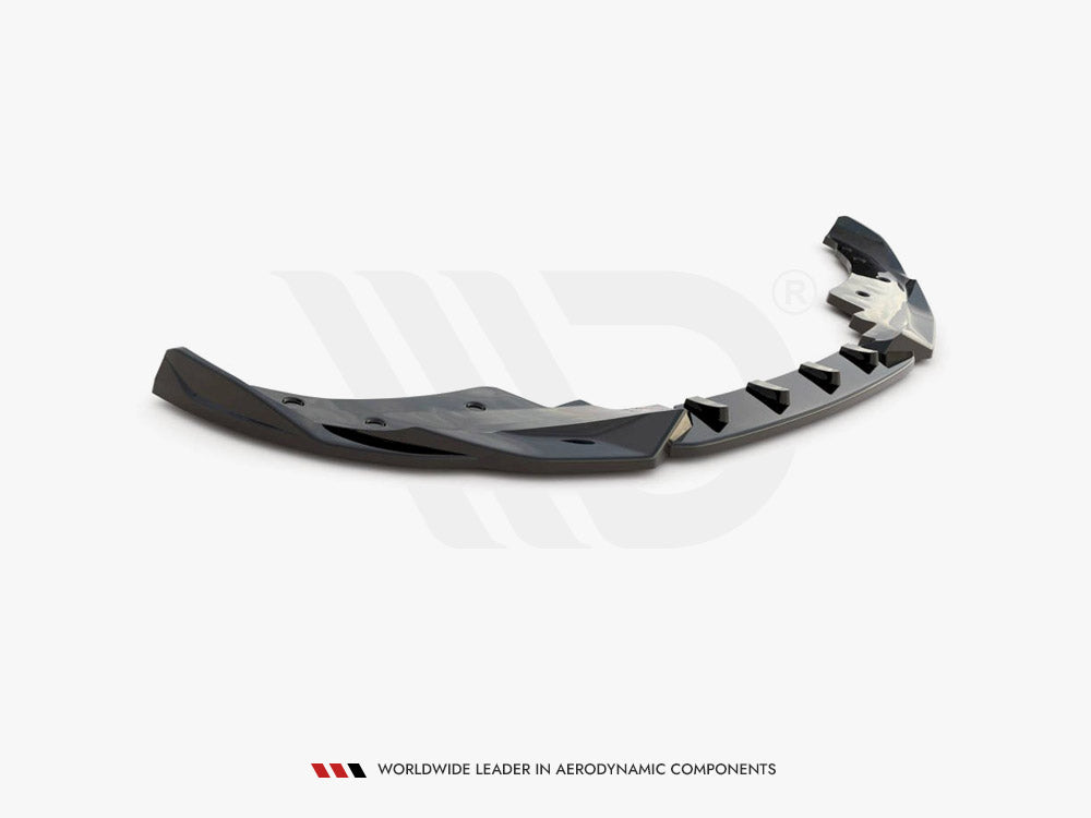 Front Splitter V.2 Bmw 4 M-pack G22 2020- Maxton Design