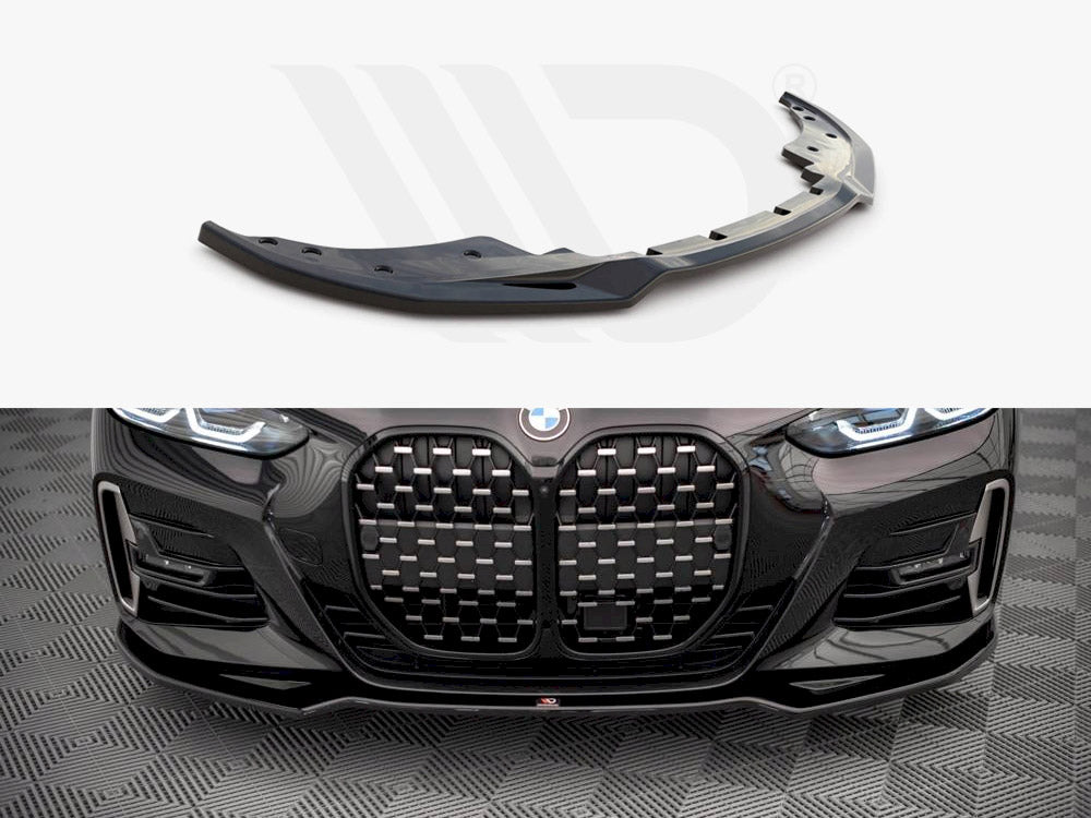 Front Splitter V.3 Bmw 4 M-pack G22 2020- Maxton Design