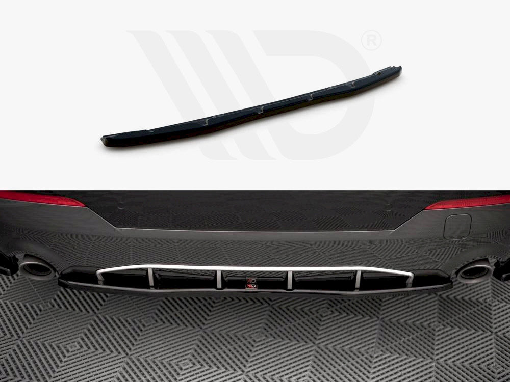 Central Rear Splitter BMW 4 M-Pack G22 2020- Maxton Design