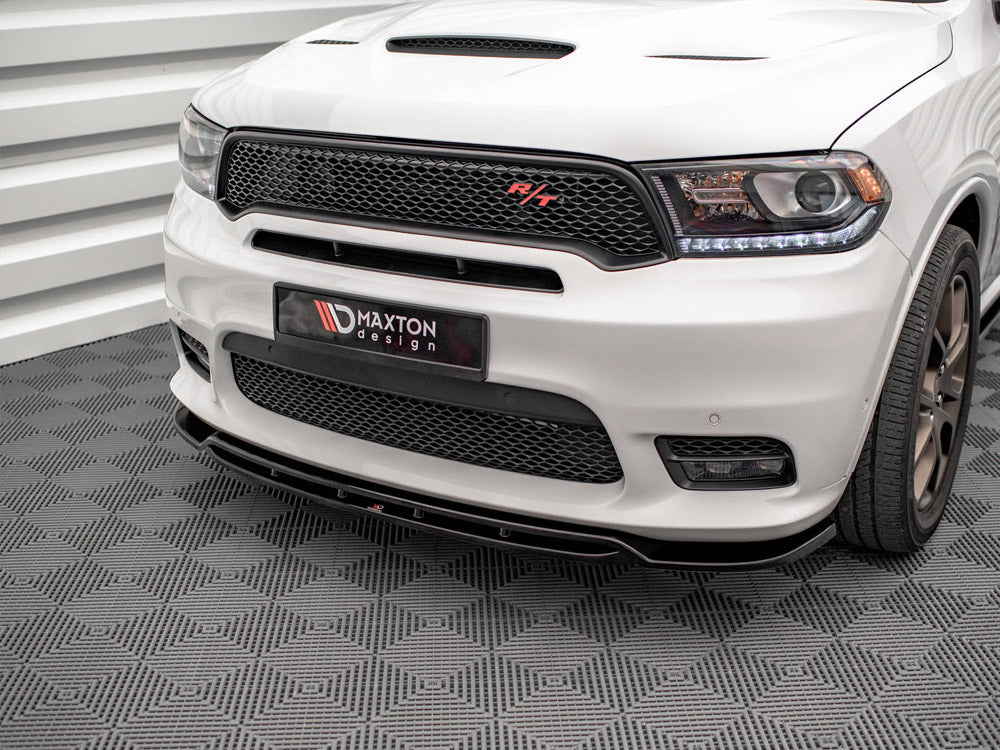 Front Splitter V.1 Dodge Durango RT MK3 Facelift 2018-2020 Maxton Design