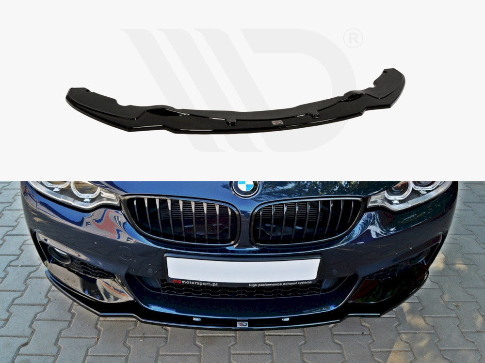 Front Splitter V.1 Bmw 4 F32 M-sport 2013-2016 Maxton Design