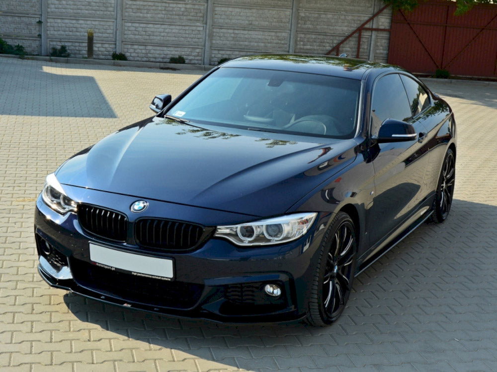 Front Splitter V.1 Bmw 4 F32 M-sport 2013-2016 Maxton Design