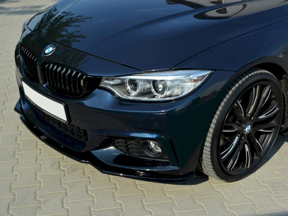 Front Splitter V.1 Bmw 4 F32 M-sport 2013-2016 Maxton Design