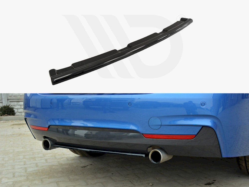 Central Rear Splitter BMW 4 F32 M-Sport Maxton Design