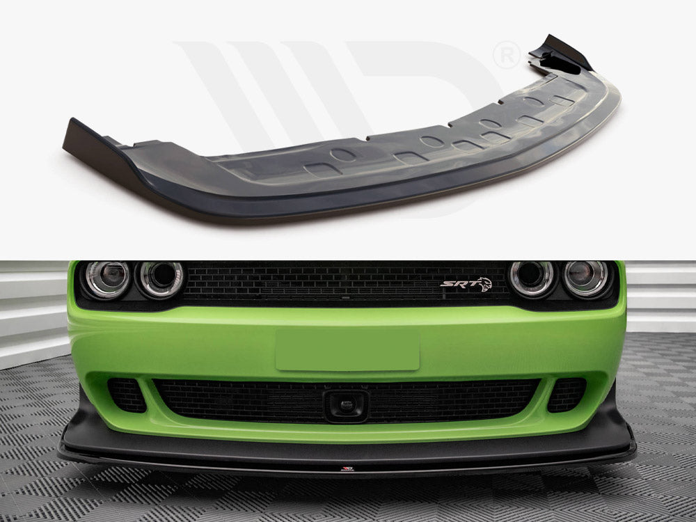 Front Splitter Dodge Challenger SRT Hellcat Widebody Mk3 Maxton Design