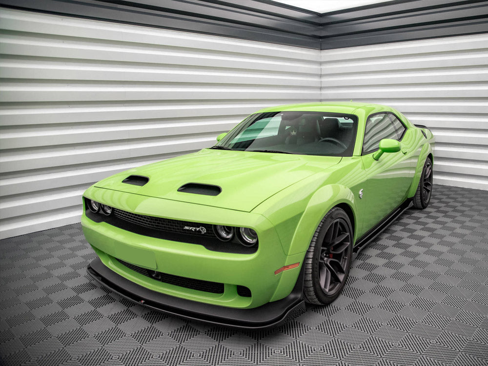 Side Skirts Diffusers Dodge Challenger SRT Hellcat Widebody Mk3 Maxton Design