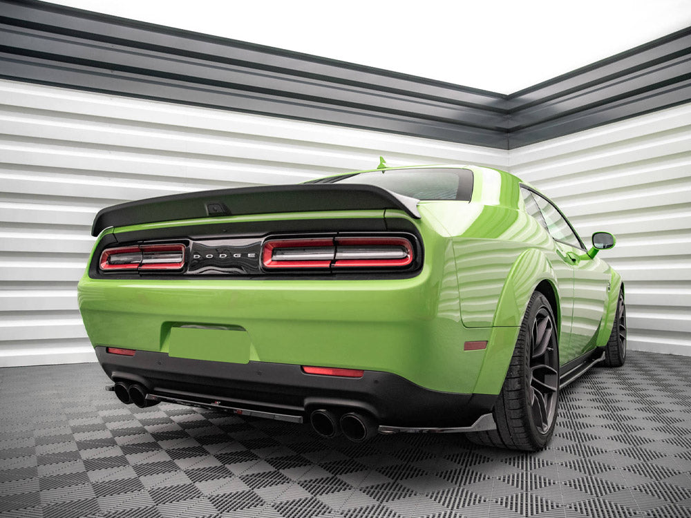 Rear Side Splitters Dodge Challenger SRT Hellcat Widebody Mk3 Maxton Design