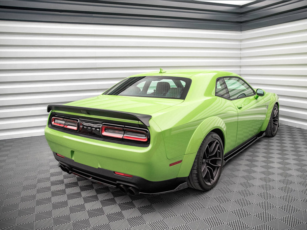 Rear Side Splitters Dodge Challenger SRT Hellcat Widebody Mk3 Maxton Design