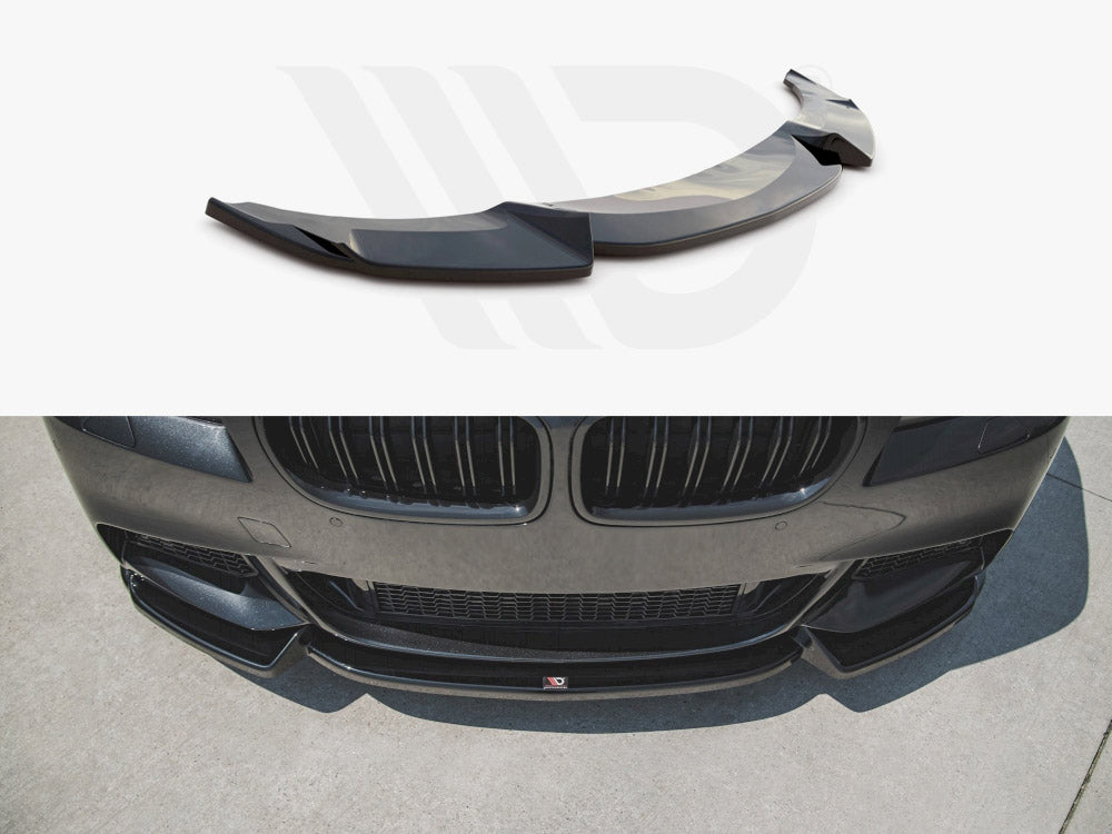 Front Splitter V3 Bmw 5 F10/F11 M-pack 2011-2017 Maxton Design