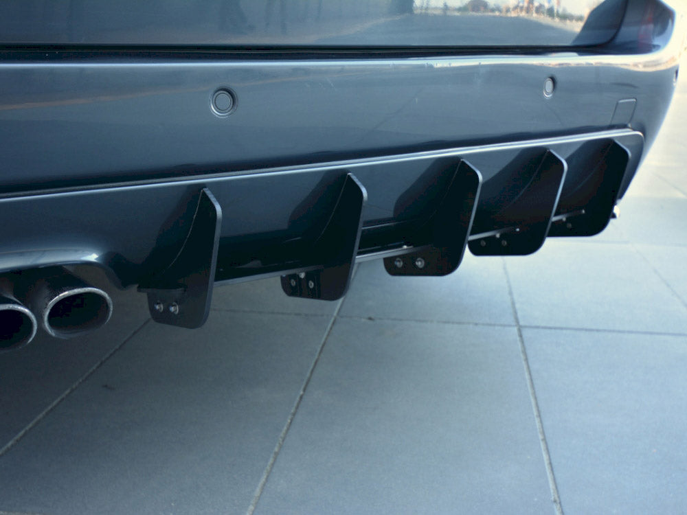 Rear Diffuser Bmw 5 E61 (Touring) Wagon M-pack 2004-2010 Maxton Design