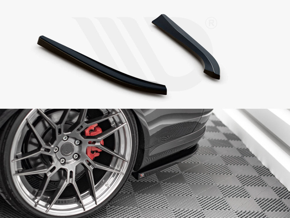 Rear Side Splitters Audi S8 D3 2006-2010 Maxton Design