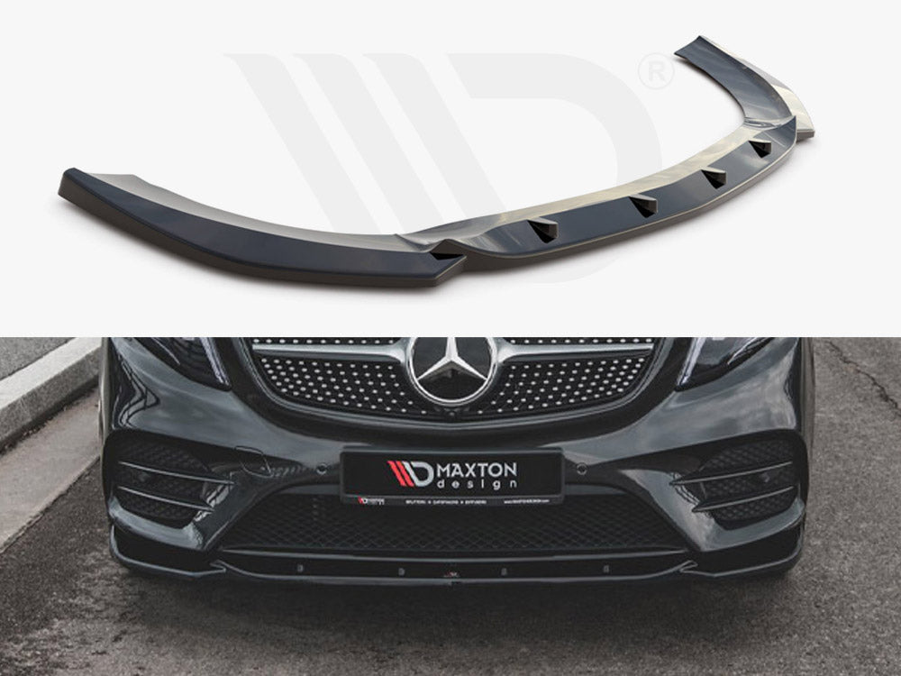 Front Splitter V1 Mercedes-benz V-class Amg-line W447 Facelift 2019- Maxton Design