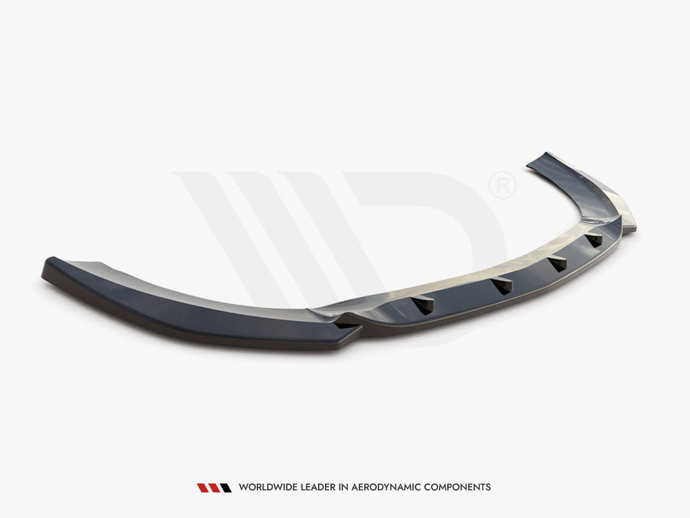 Front Splitter V1 Mercedes-benz V-class Amg-line W447 Facelift 2019- Maxton Design