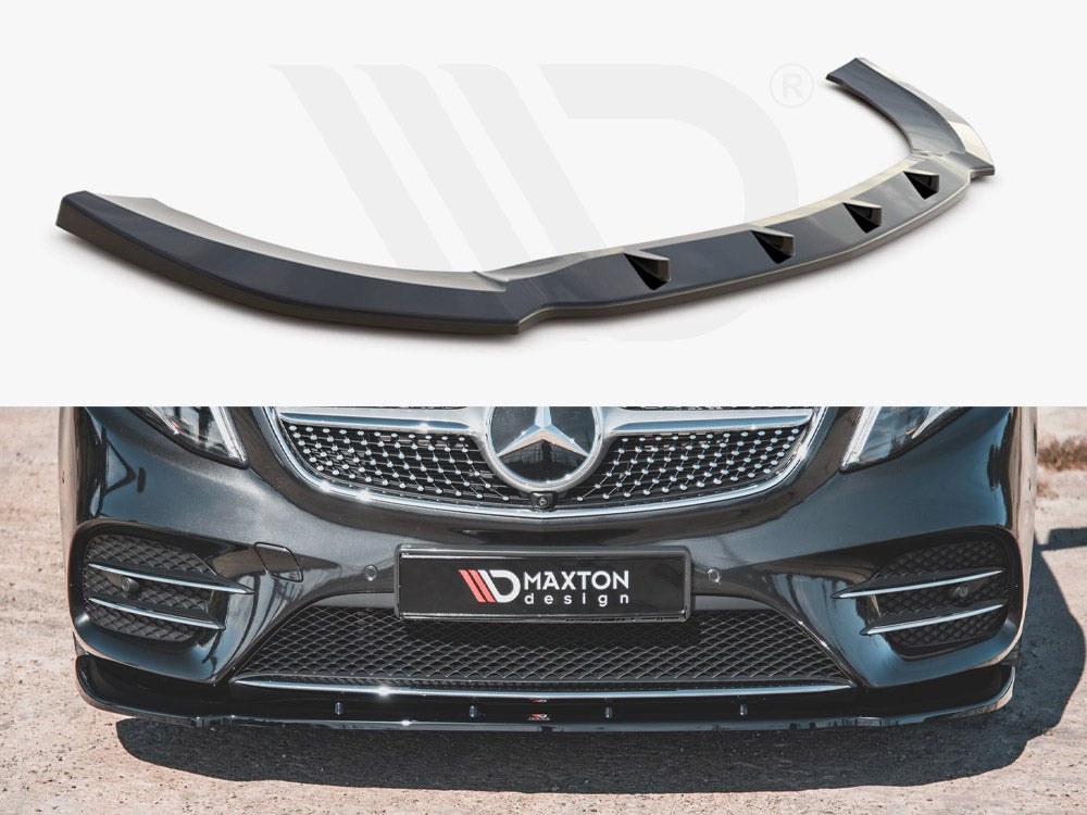 Front Splitter V2 Mercedes-benz V-class Amg-line W447 Facelift 2019- Maxton Design