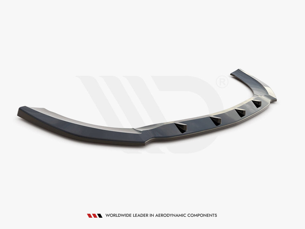 Front Splitter V2 Mercedes-benz V-class Amg-line W447 Facelift 2019- Maxton Design