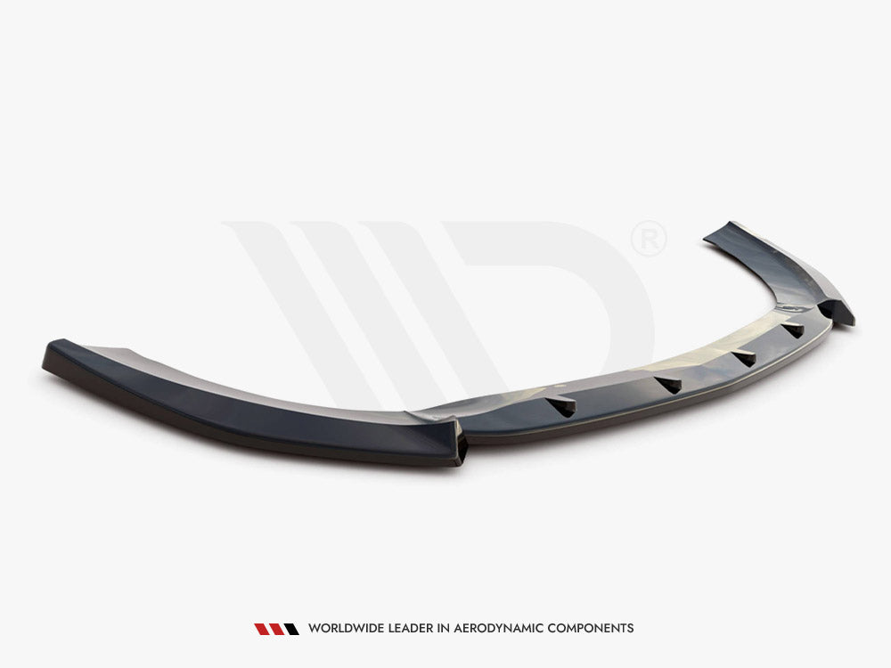 Front Splitter V3 Mercedes-benz V-class Amg-line W447 Facelift 2019- Maxton Design