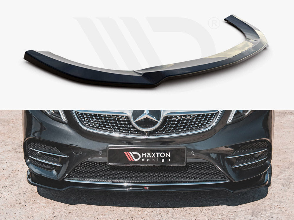 Front Splitter V4 Mercedes-benz V-class Amg-line W447 Facelift 2019- Maxton Design