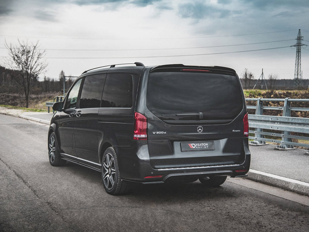 Rear Side Splitters V2 Mercedes-benz V-class Amg-line W447 Facelift 2019- Maxton Design