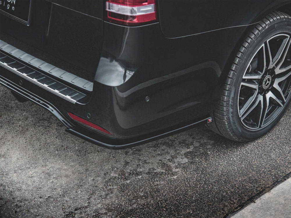 Rear Side Splitters V2 Mercedes-benz V-class Amg-line W447 Facelift 2019- Maxton Design