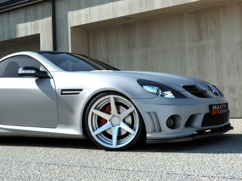 Front Splitter Mercedes SLK R171 (For ME-SLK-R171-AMG204-F1) Maxton Design