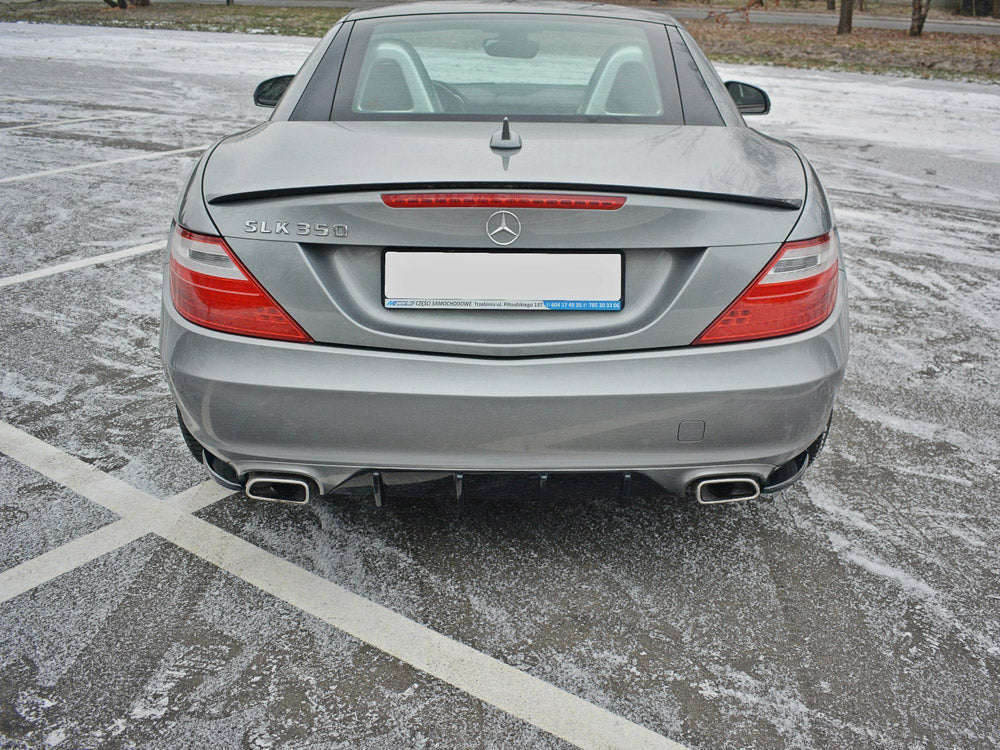 Rear Side Splitters V.1 Mercedes-benz SLK R172 Standard 2011-2015 Maxton Design