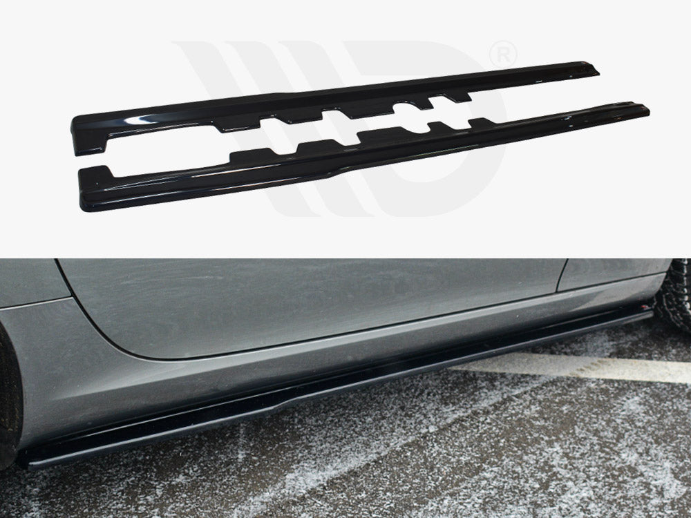 Side Skirts Splitters Mercedes-benz SLK R172 Standard 2011-2015 Maxton Design