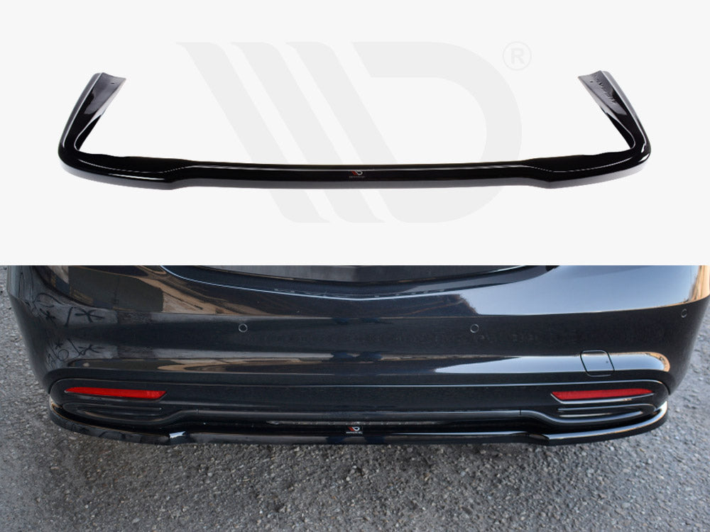 Rear Splitter Mercedes S-class Amg-line W222 2013-2017 Maxton Design